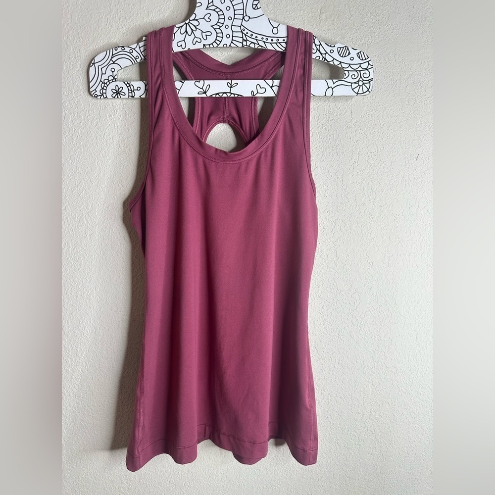 Athleta Nitro tank top size extra small maroon color